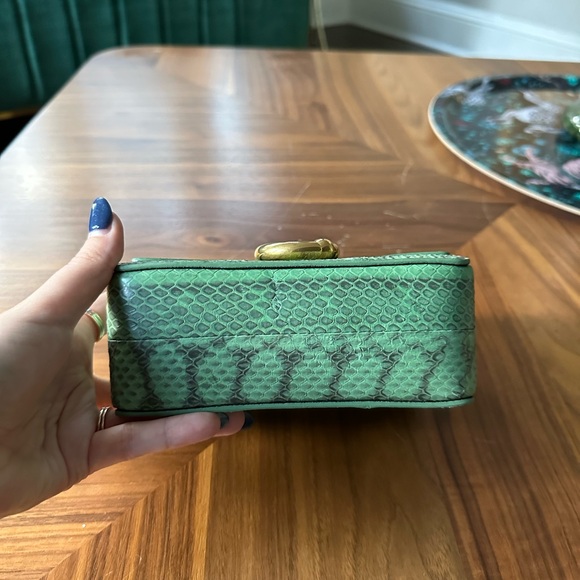 NWT ALC Bag Patterned Snake Baby Charlie crossbody Sage Green - Picture 9 of 9